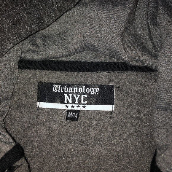 Men’s Urbanology zip-up hoodie Size M - Picture 3 of 3